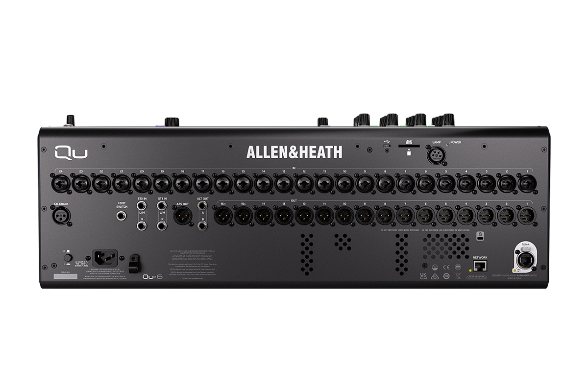 Allen & Heath Qu-6 - Table De Mixage NumÉrique - Variation 2
