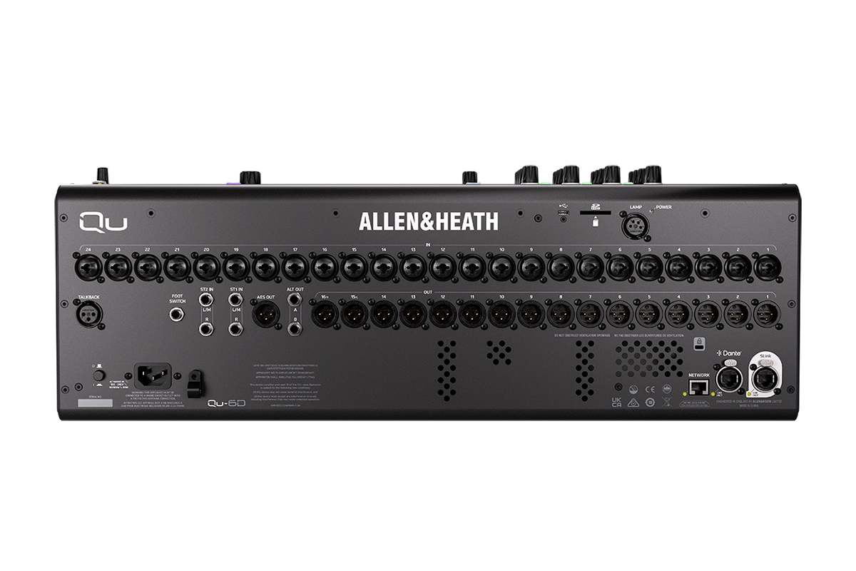 Allen & Heath Qu-6d - Table De Mixage NumÉrique - Variation 3