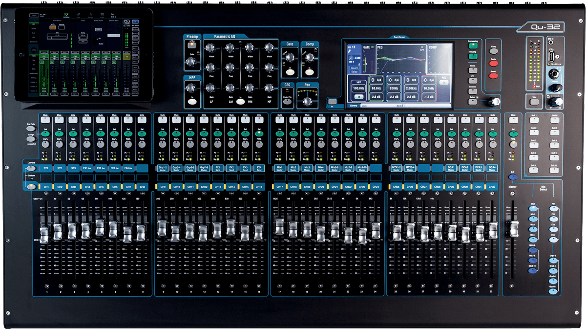 Allen & Heath Qu-32 - Table De Mixage NumÉrique - Variation 1