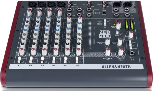Table de mixage analogique Allen & heath ZED-10