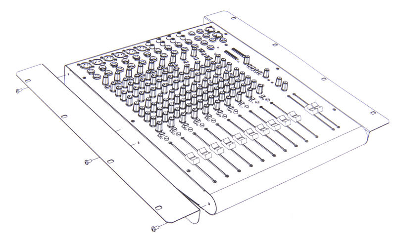 Allen & Heath Zed 14 Rk - Kit Mise En Rack Pour Table De Mixage - Variation 2