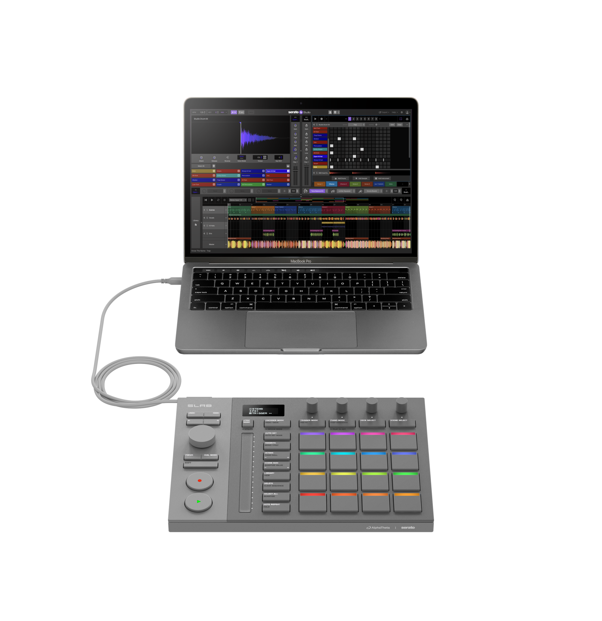 Alphateta Slab - ContrÔleur Midi - Variation 1