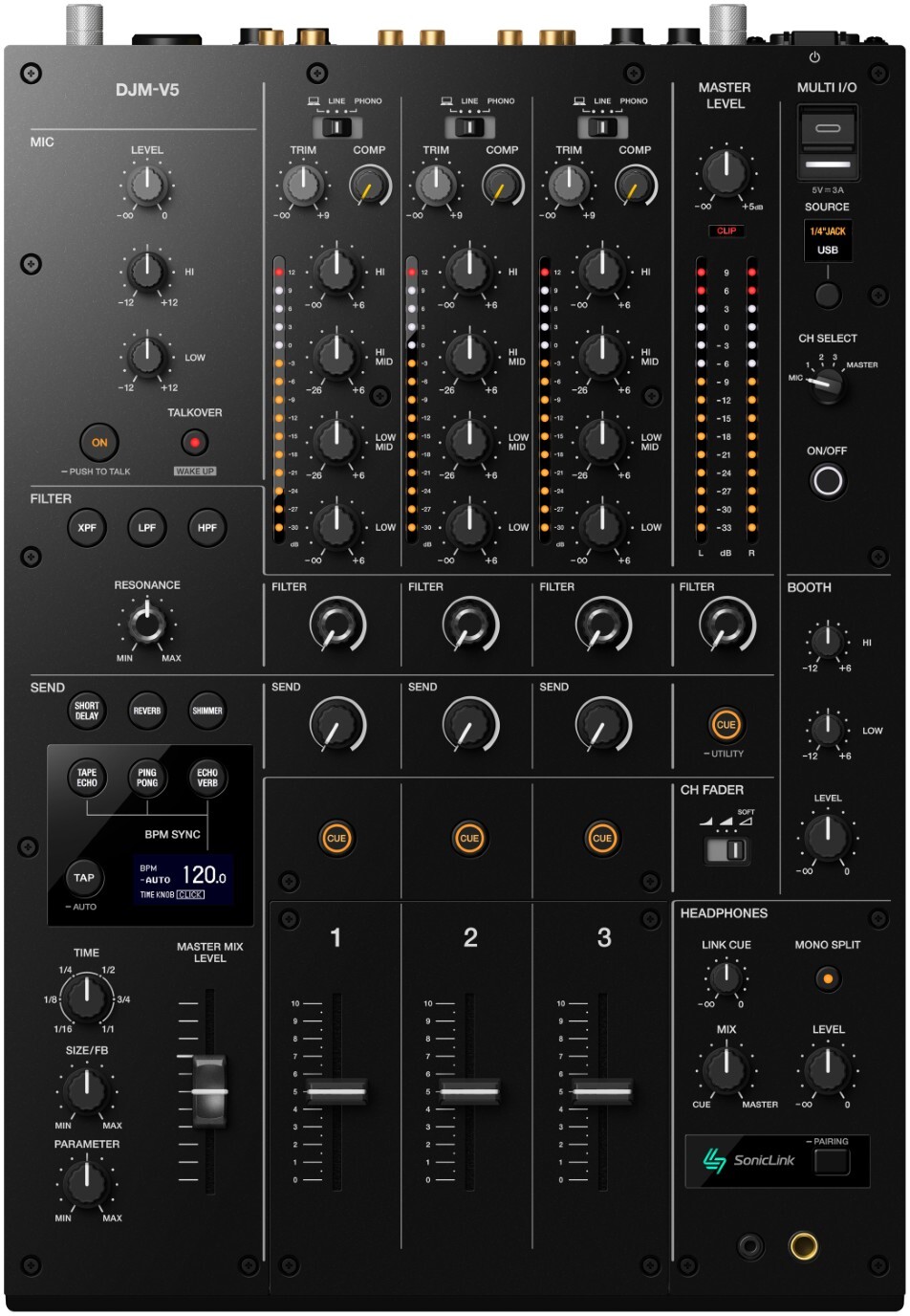 Alphatheta Djm-v5 - Table De Mixage Dj - Main picture