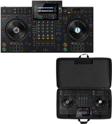 Pack dj avec housse/flight/decksaver Alphatheta Pioneer DJ XDJ-AZ  + U 8330 BL
