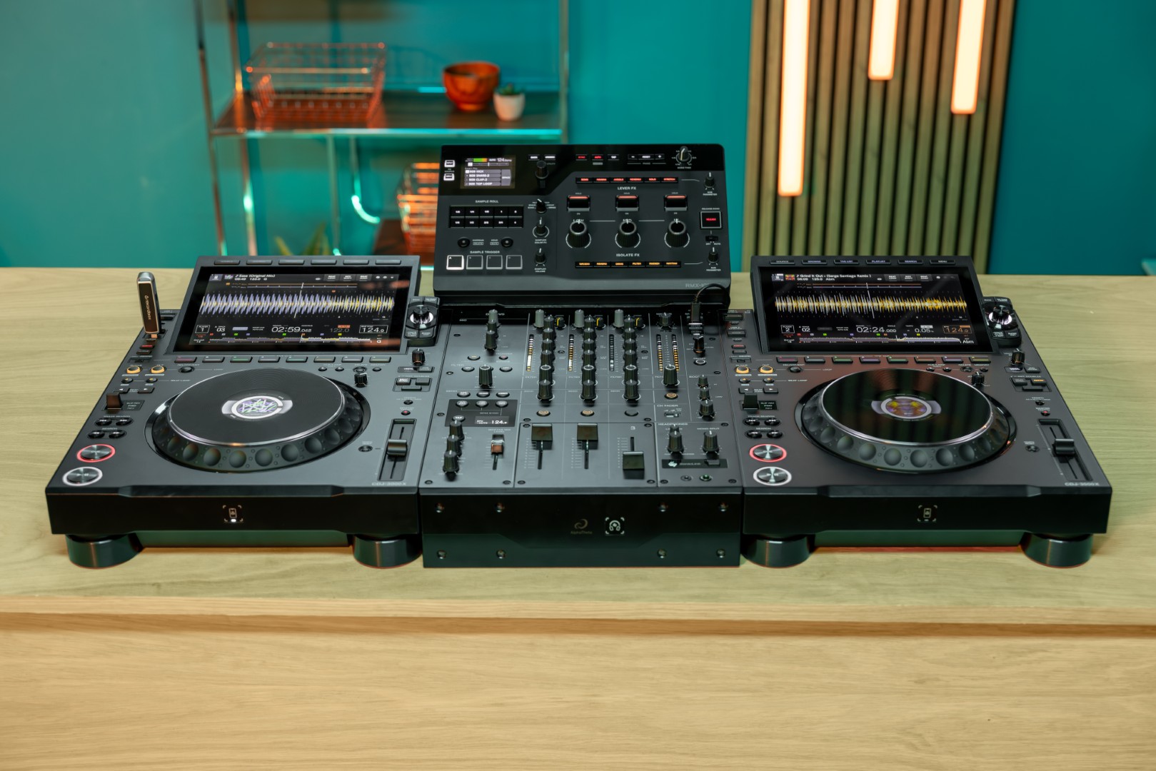 Alphatheta Djm-v5 - Table De Mixage Dj - Variation 18