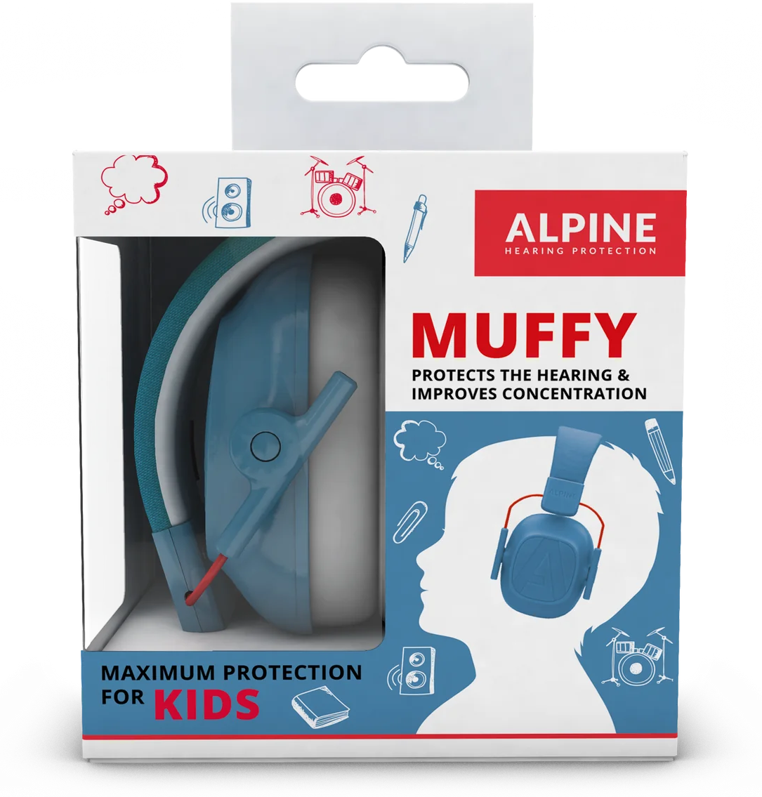 Alpine Muffy Kids Bleu - Protection Auditive - Main picture