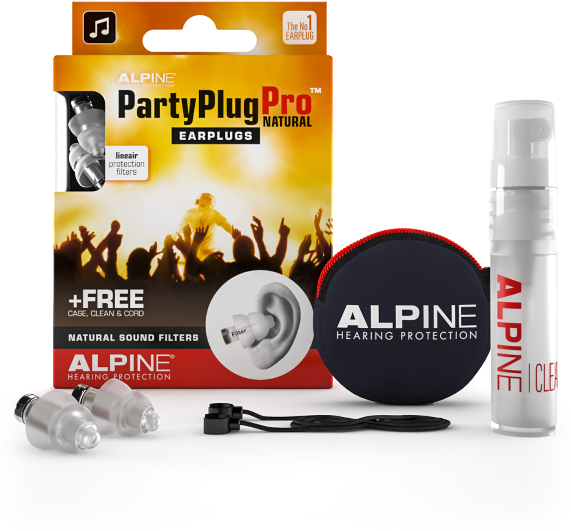 Alpine Partyplug Pro Natural - Protection Auditive - Main picture