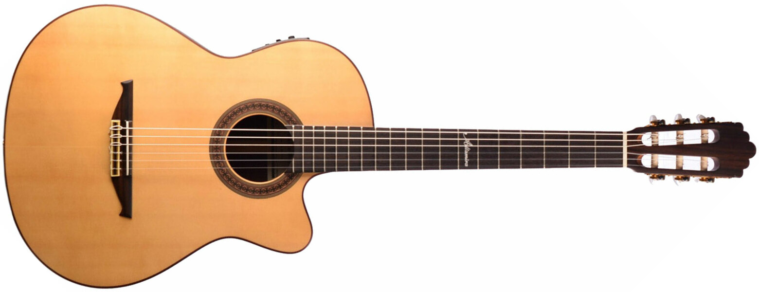 Altamira N300cc Crossover 4/4 Cw Cedre Palissandre Eb - Natural Matte - Guitare Classique Format 4/4 - Main picture