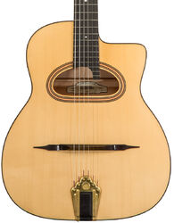 Guitare manouche Altamira Gypsy Jazz MD +Case - Natural satin