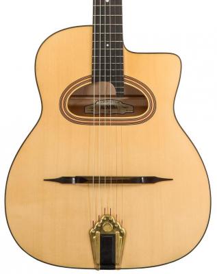 Guitare manouche Altamira Gypsy Jazz MD +Case - Natural satin