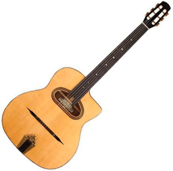 Altamira Gypsy Jazz M20 D Hole - natural Gypsy guitar