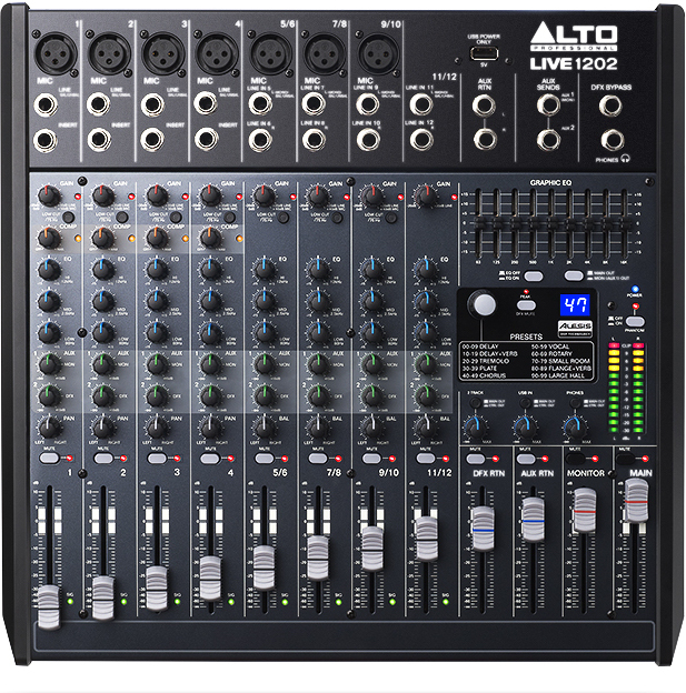 Alto Live 1202 - Table De Mixage Analogique - Main picture