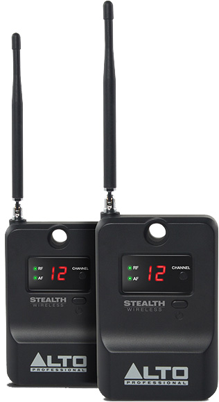 alto stealth wireless system for loudspeakers