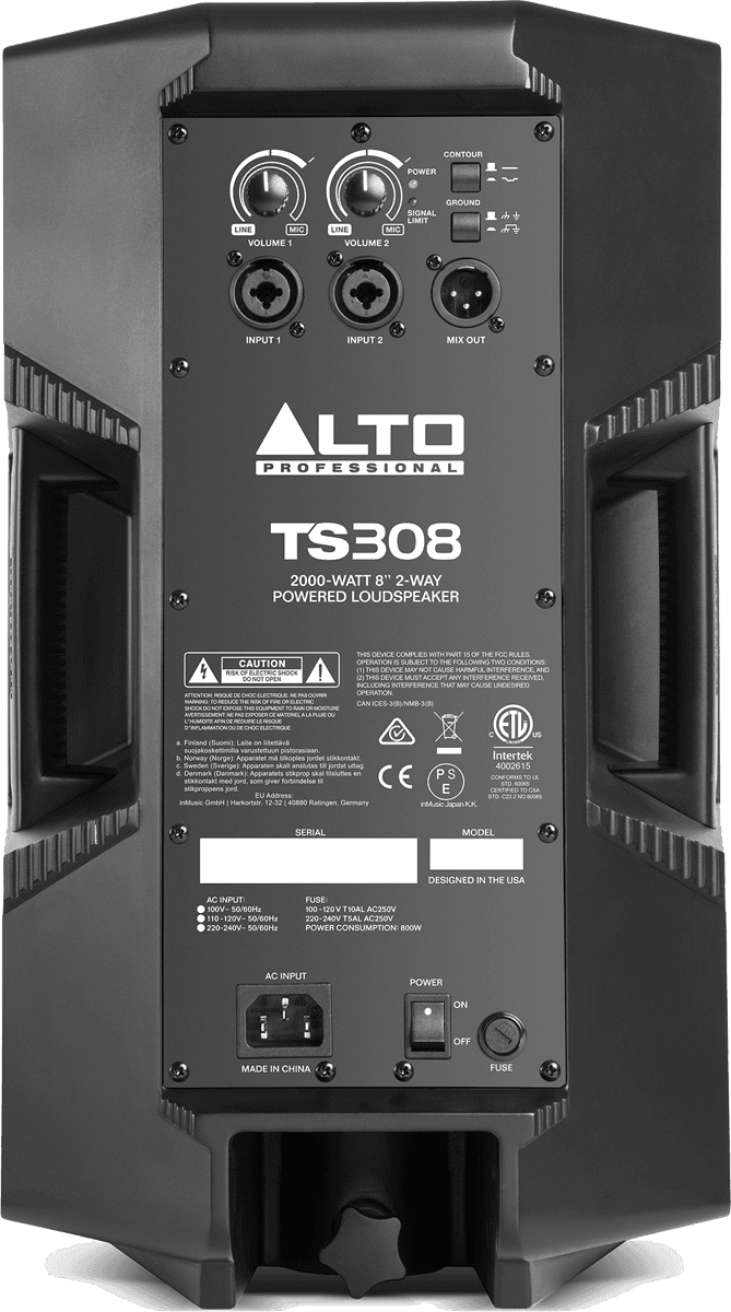 Alto Truesonic Ts308 - Enceinte Sono Active - Variation 1