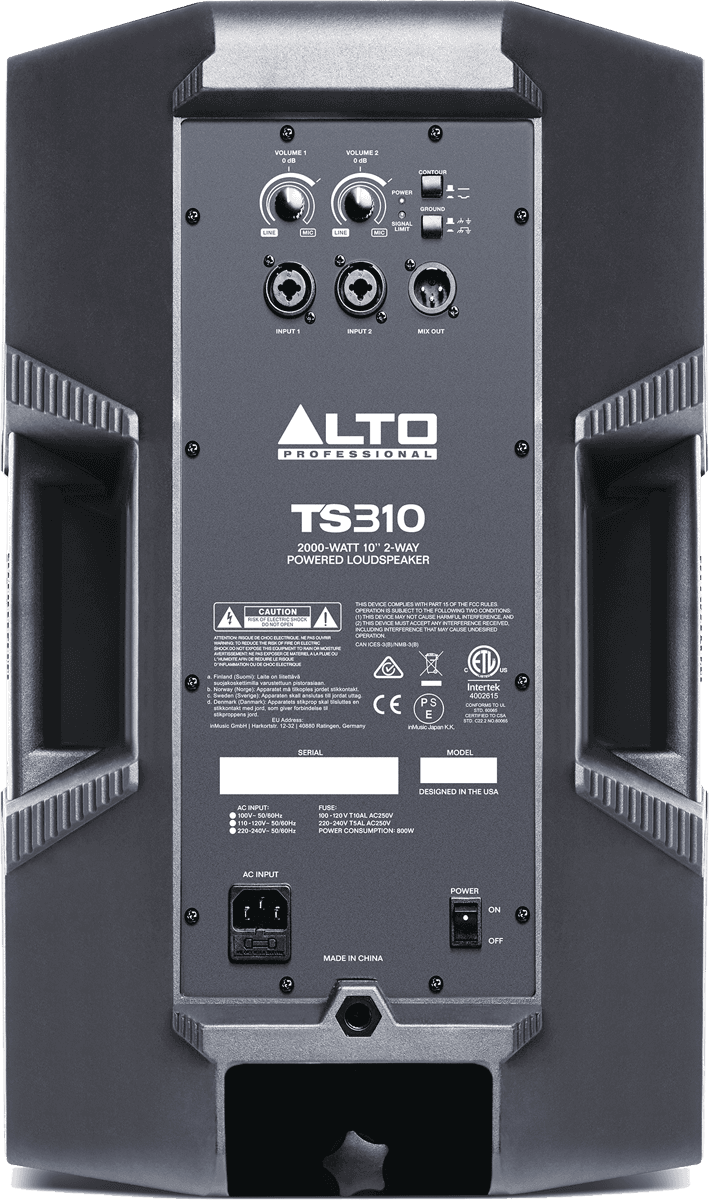 Alto Truesonic Ts310 - Enceinte Sono Active - Variation 1