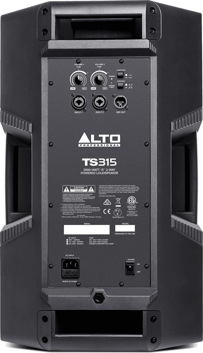 Alto Truesonic Ts315 - Enceinte Sono Active - Variation 1
