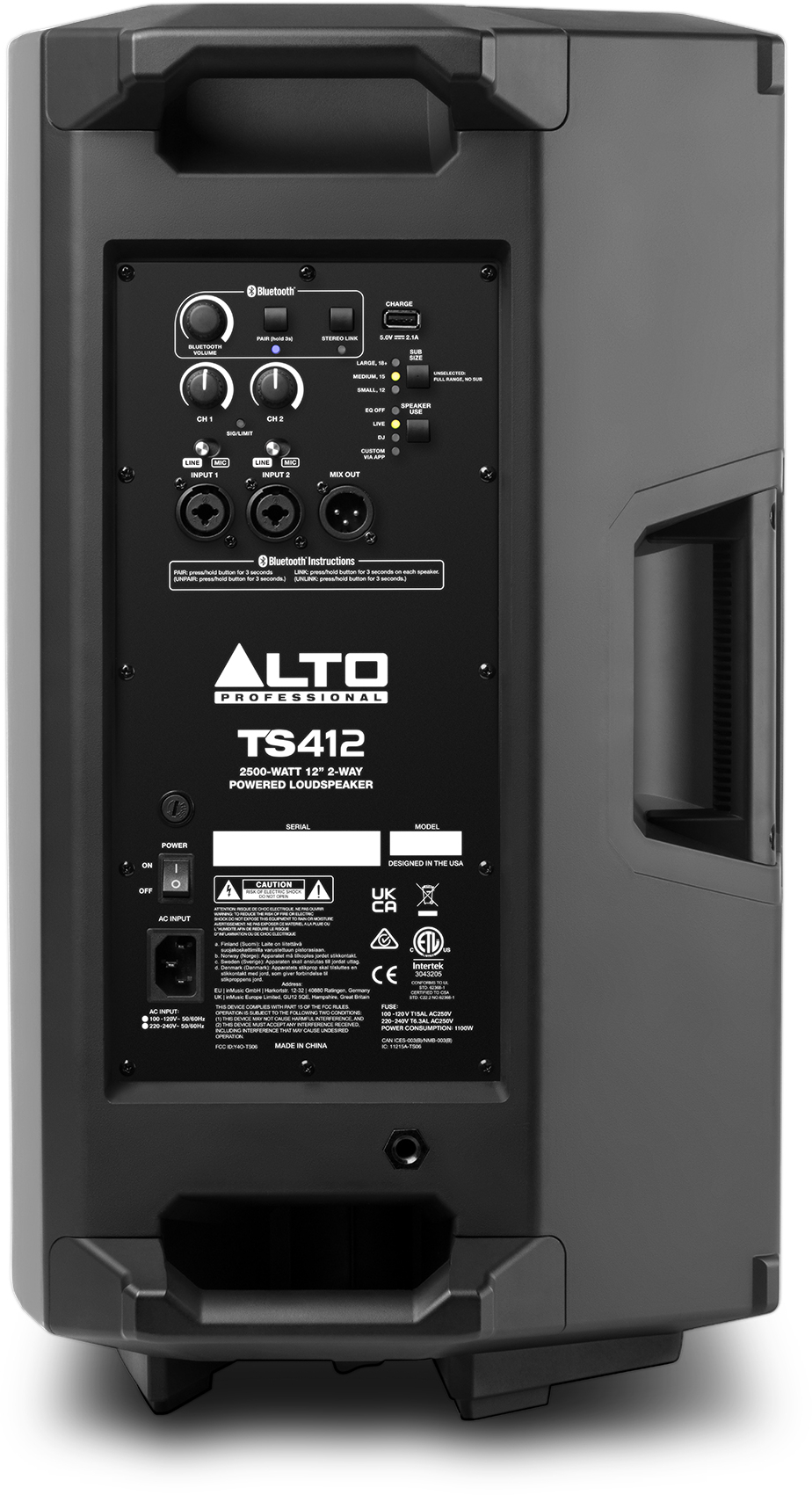 Alto Ts 412 - Enceinte Sono Active - Variation 2