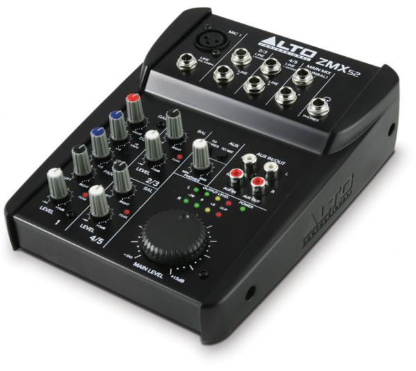 Table de mixage analogique Alto ZMX52