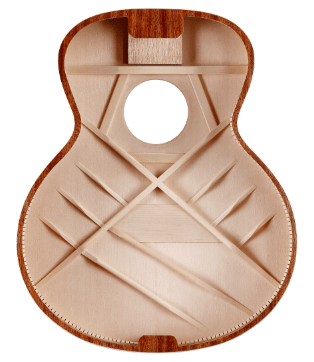 Alvarez Ad30 Artist Dreadnought Epicea Acajou Tec - Natural Semi Gloss - Guitare Acoustique - Variation 5