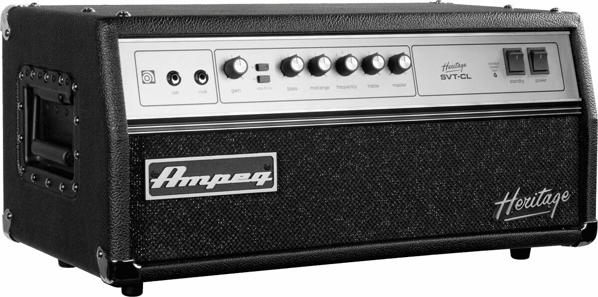 Ampeg Heritage Svt-cl Head Usa 300w - Heritage Series - TÊte Ampli Basse - Main picture