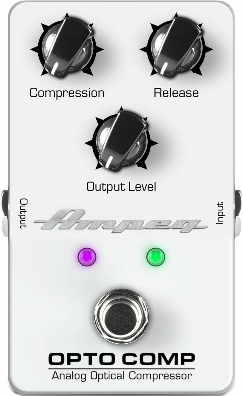 Ampeg Opto-comp Analog Bass Compressor - PÉdale Compression / Sustain / Noise Gate - Main picture
