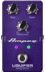 Pedale chorus / flanger / phaser / modul. / trem. basse Ampeg Liquifier Analog Bass Chorus
