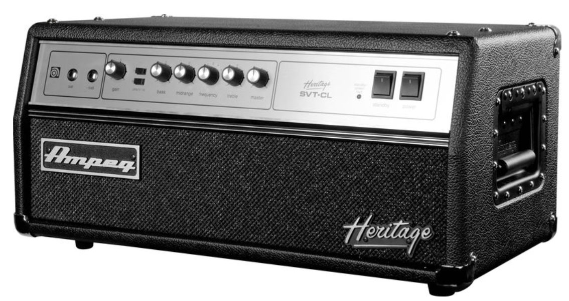 Ampeg Heritage Svt-cl Head Usa 300w - Heritage Series - TÊte Ampli Basse - Variation 1