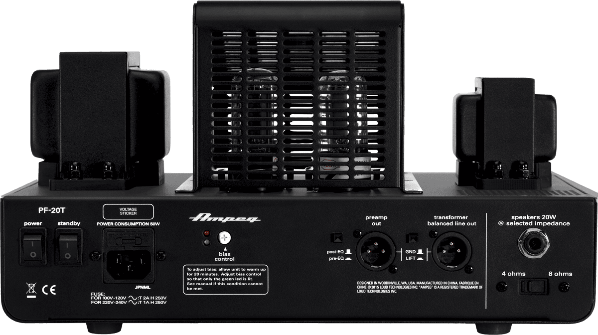 Ampeg Pf-20t Portaflex - TÊte Ampli Basse - Variation 2