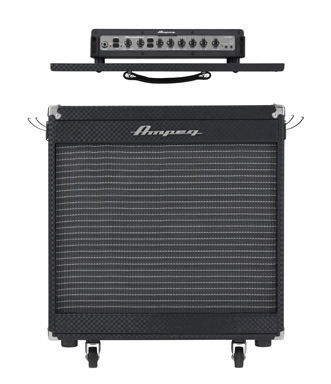 Ampeg Portaflex Cabinet Pf-210he 2x10 450w Black - Baffle Ampli Basse - Variation 1