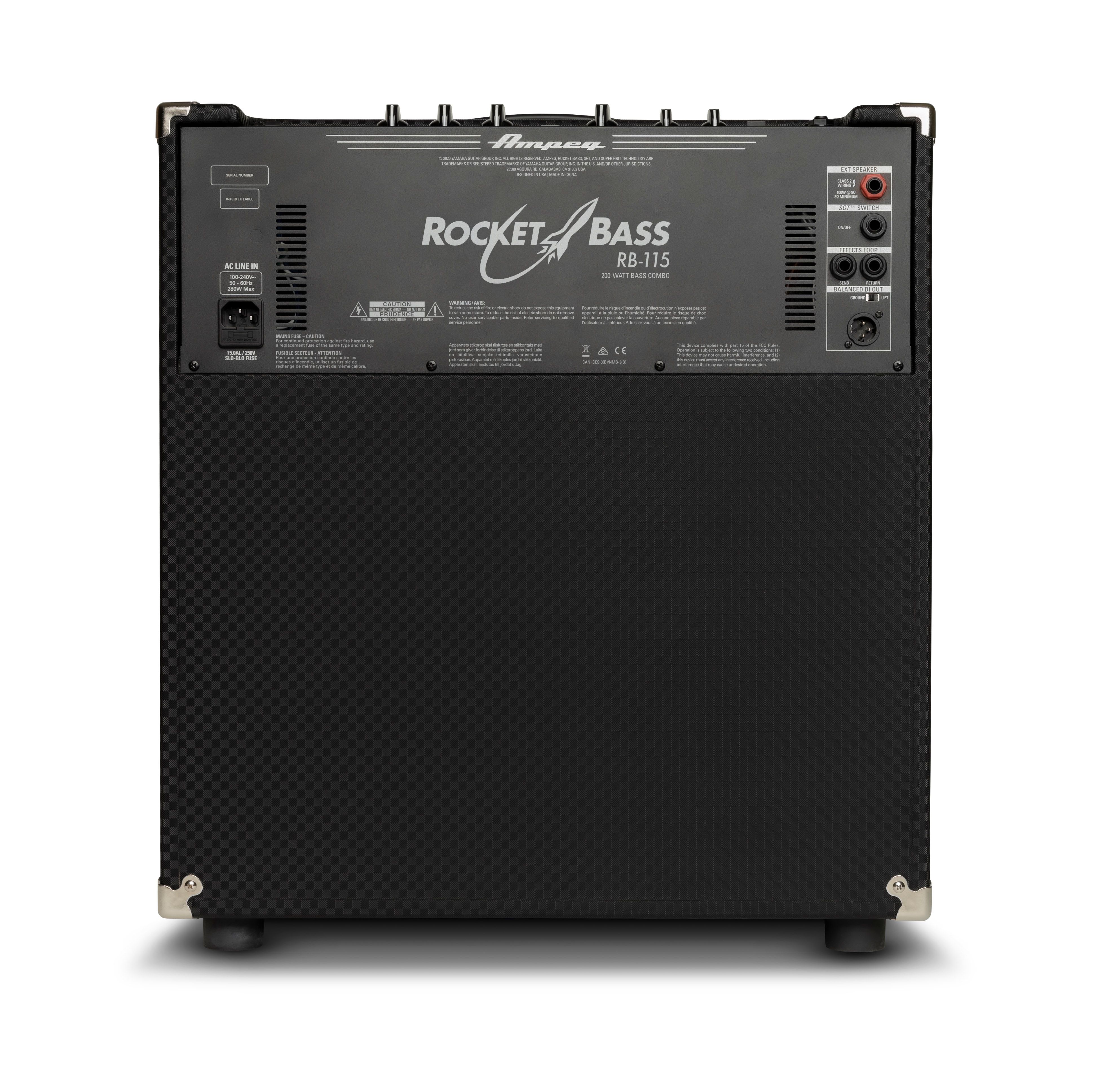 Ampeg Rocket Bass Combo 200w 1x15 - Combo Ampli Basse - Variation 1