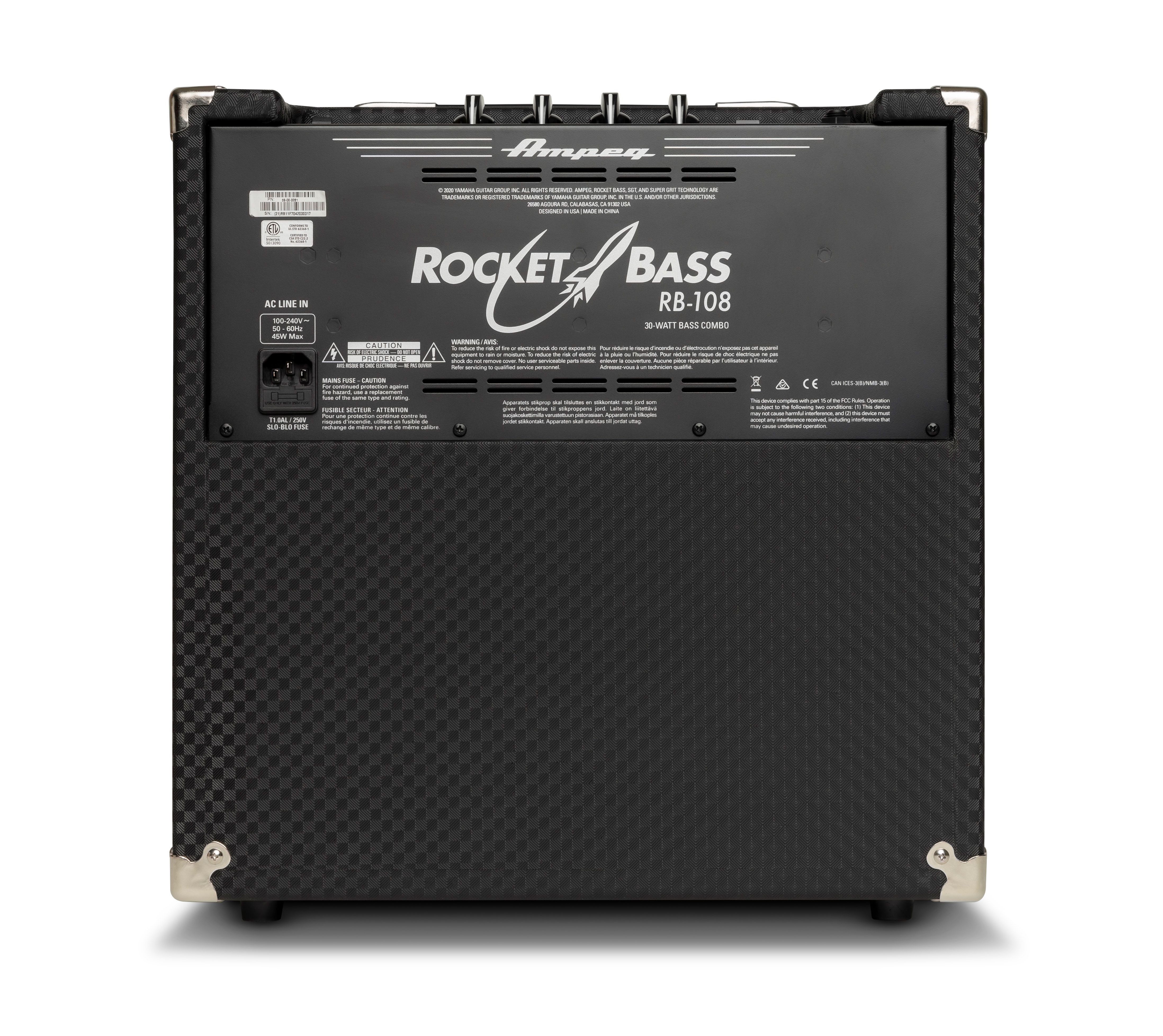 Ampeg Rocket Bass Combo 30w 1x8 - Combo Ampli Basse - Variation 1
