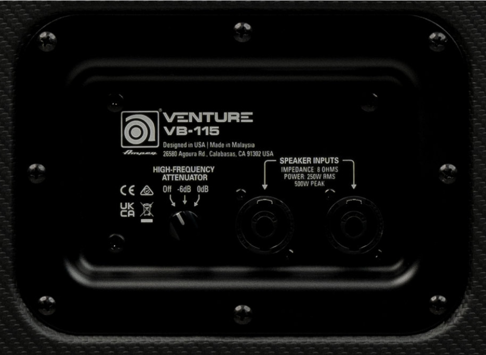 Ampeg Venture Vb115 Bass Cab 1x15 250w 8-ohms - Baffle Ampli Basse - Variation 2