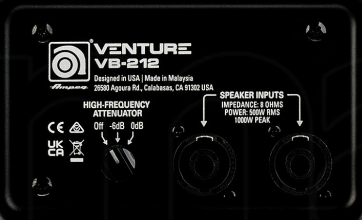 Ampeg Venture Vb410 Bass Cab 4x10 600w 8-ohms - Baffle Ampli Basse - Variation 2