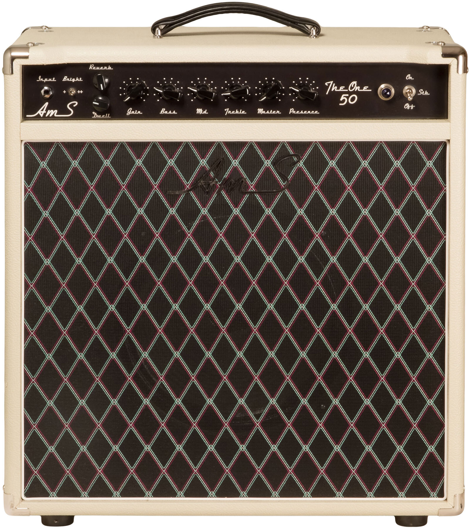 Ams Amplifiers The One 50 Spring Reverb 1x12 Combo 50w 6l6 Deltenre - Ampli Guitare Électrique Combo - Main picture