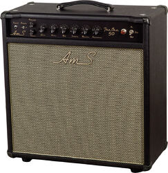 Ampli guitare électrique combo  Ams amplifiers The One 50 Spring Reverb 112 Combo - Black