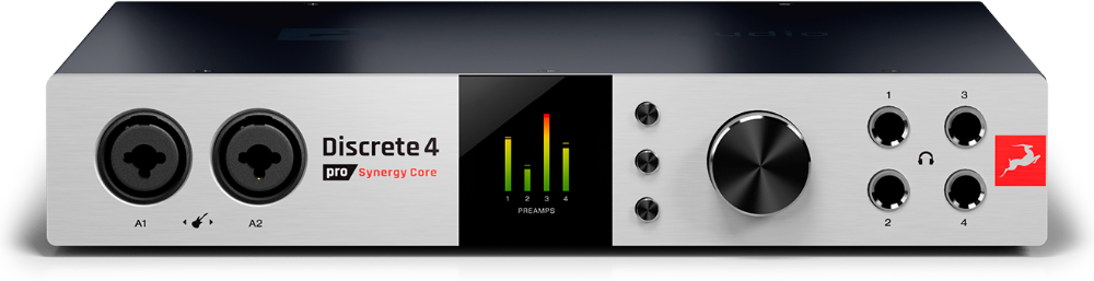 Antelope Audio Discrete 4 Pro Synergy Core - Carte Son Thunderbolt - Main picture