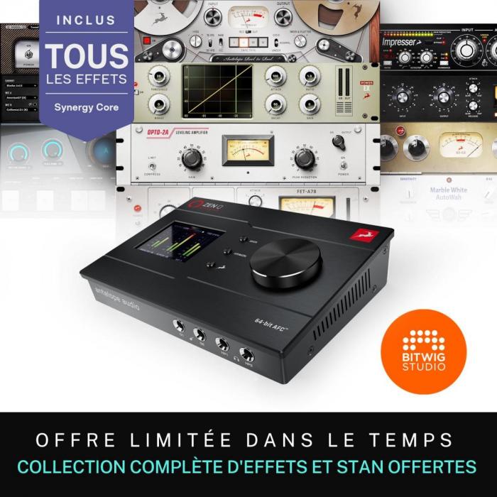 Carte son usb Antelope audio Zen Q USB-C