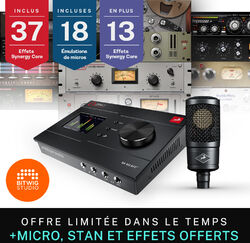 Pack home studio Antelope audio Zen Q Syenergy Core USB-C + MICRO EDGE Solo