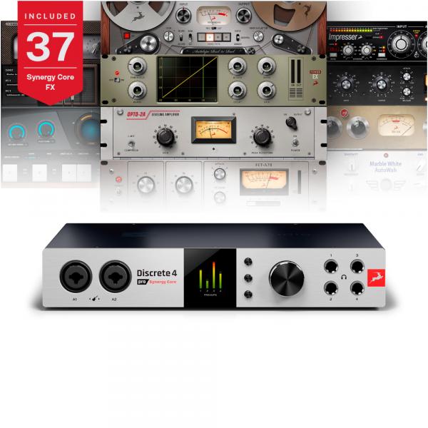 Carte son thunderbolt Antelope audio Discrete 4 Pro Synergy Core + edge Note