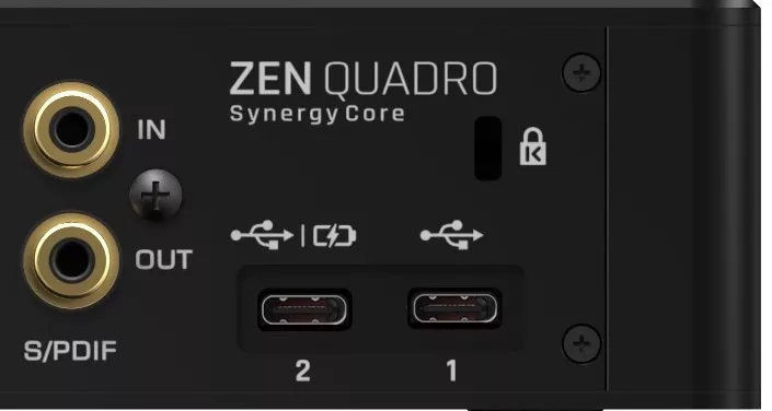 Antelope Audio Zen Quadro - Carte Son Thunderbolt - Variation 10