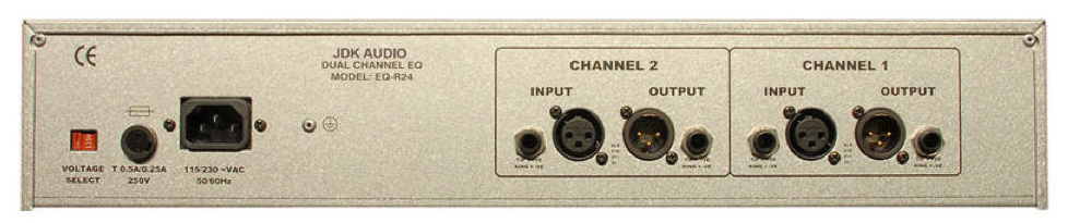 Jdk Audio Jdk R24 Egaliseur Stereo Rackable - Equaliseur / Channel Strip - Variation 1