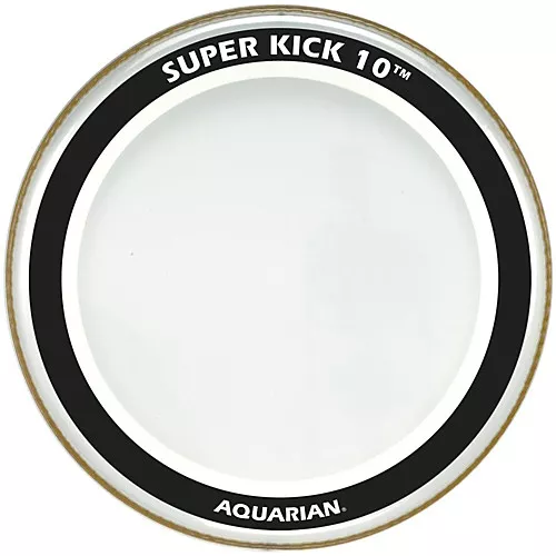 Peau grosse caisse Aquarian Superkick 10 22