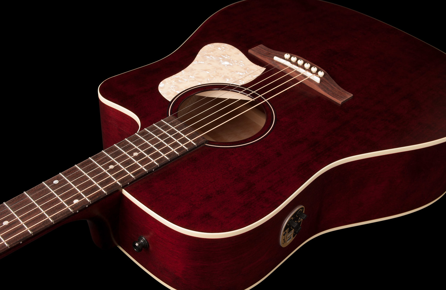 Art Et Lutherie Americana Dreadnought Cw Qit - Tennessee Red - Guitare Acoustique - Variation 3