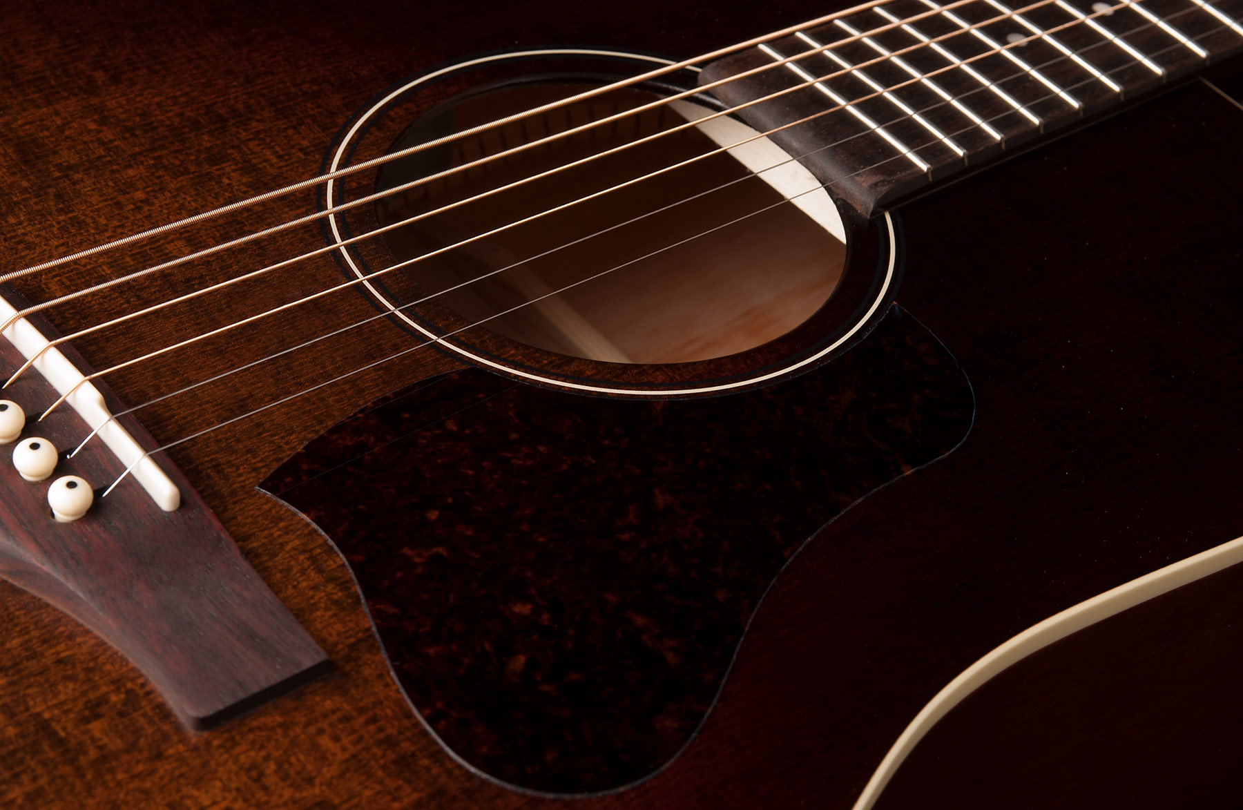 Art Et Lutherie Americana Dreadnought Qit - Bourbon Burst - Guitare Electro Acoustique - Variation 2