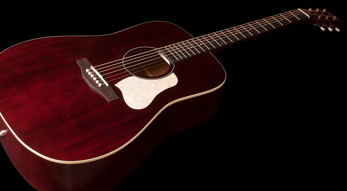 Art Et Lutherie Americana Dreadnought - Tennessee Red - Guitare Acoustique - Variation 2