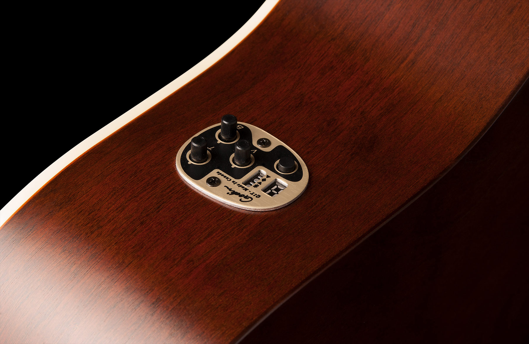 Art Et Lutherie Americana Dreadnought Qit - Bourbon Burst - Guitare Electro Acoustique - Variation 3