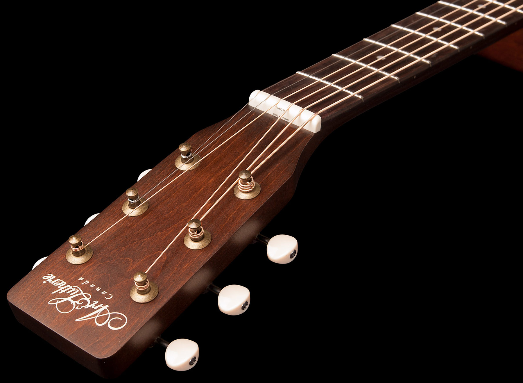 Art Et Lutherie Americana Dreadnought Qit - Bourbon Burst - Guitare Electro Acoustique - Variation 4