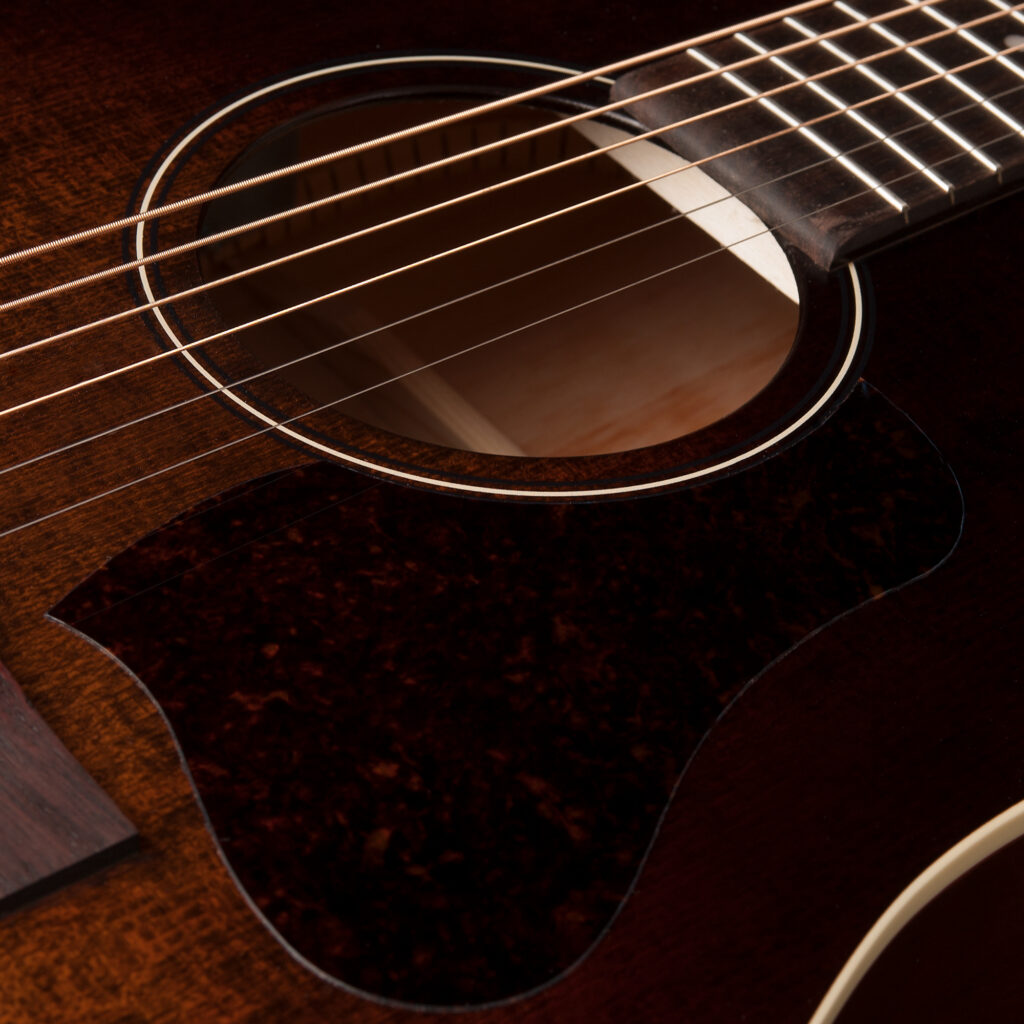 Art Et Lutherie Americana Presys Ii Dreadnought Cedre Merisier Rw - Bourbon Burst - Guitare Electro Acoustique - Variation 3