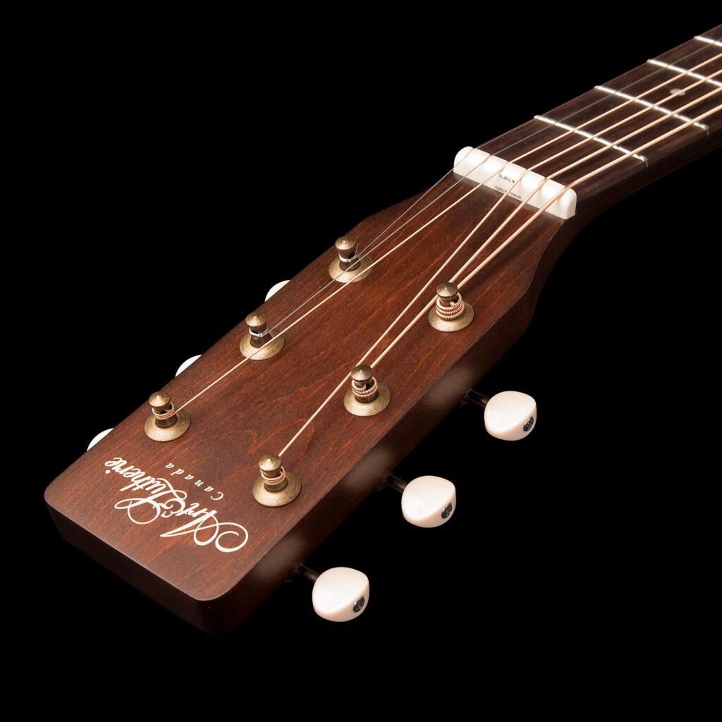 Art Et Lutherie Americana Presys Ii Dreadnought Cedre Merisier Rw - Bourbon Burst - Guitare Electro Acoustique - Variation 5