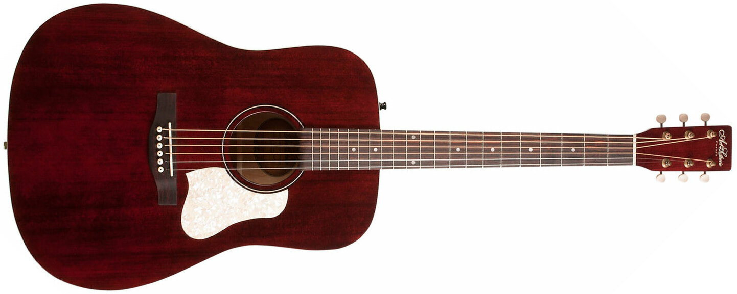 Art Et Lutherie Americana Dreadnought - Tennessee Red - Guitare Acoustique - Main picture